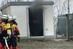 Brand Trafohäuschen